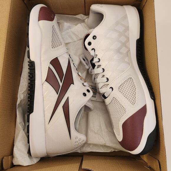 Reebok Women's Nano 2.0 US size 11 Cold Grey/Maroon/Black - Picture 9 of 10